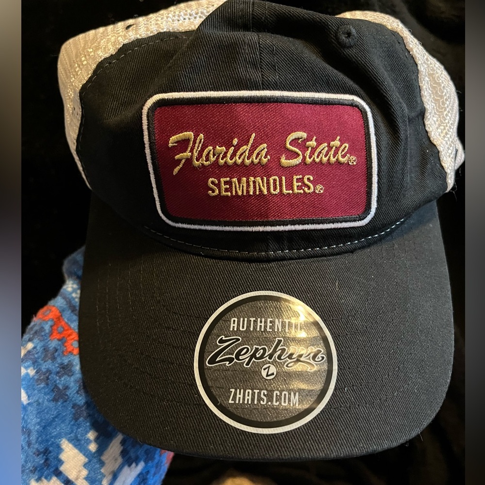 Zephyr Black and Maroon Florida State Seminoles Cap